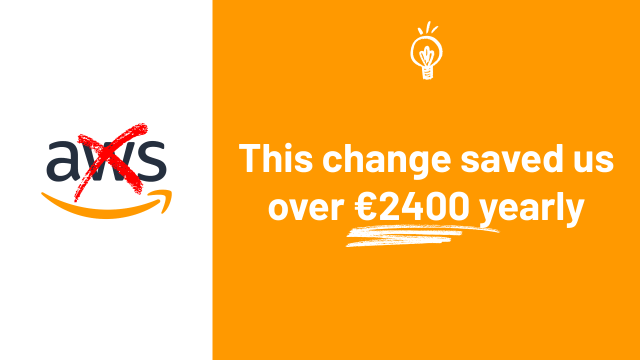 How this small change saved us over €2,400 yearly